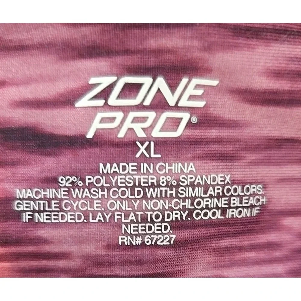 Zone Pro‎ Womans Size XL Leggings Mauve, Burgundy